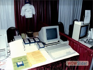 Double Click Software World of Atari (Dallas) show booth