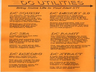 DC Utilities 1.0 back cover